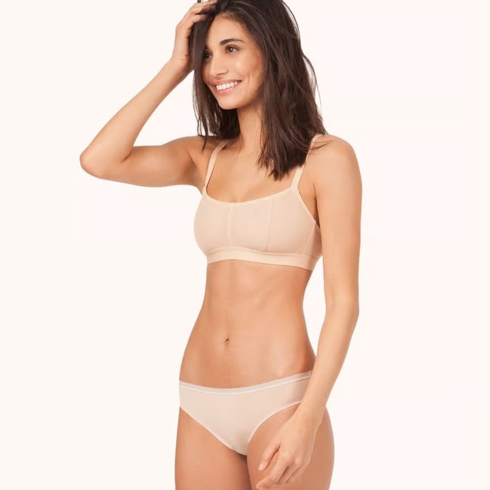 NWT Lively Straight Up Bralette Nude Medium - 32DD, 34C, 34D, 34DD,‎ 36A, 36B